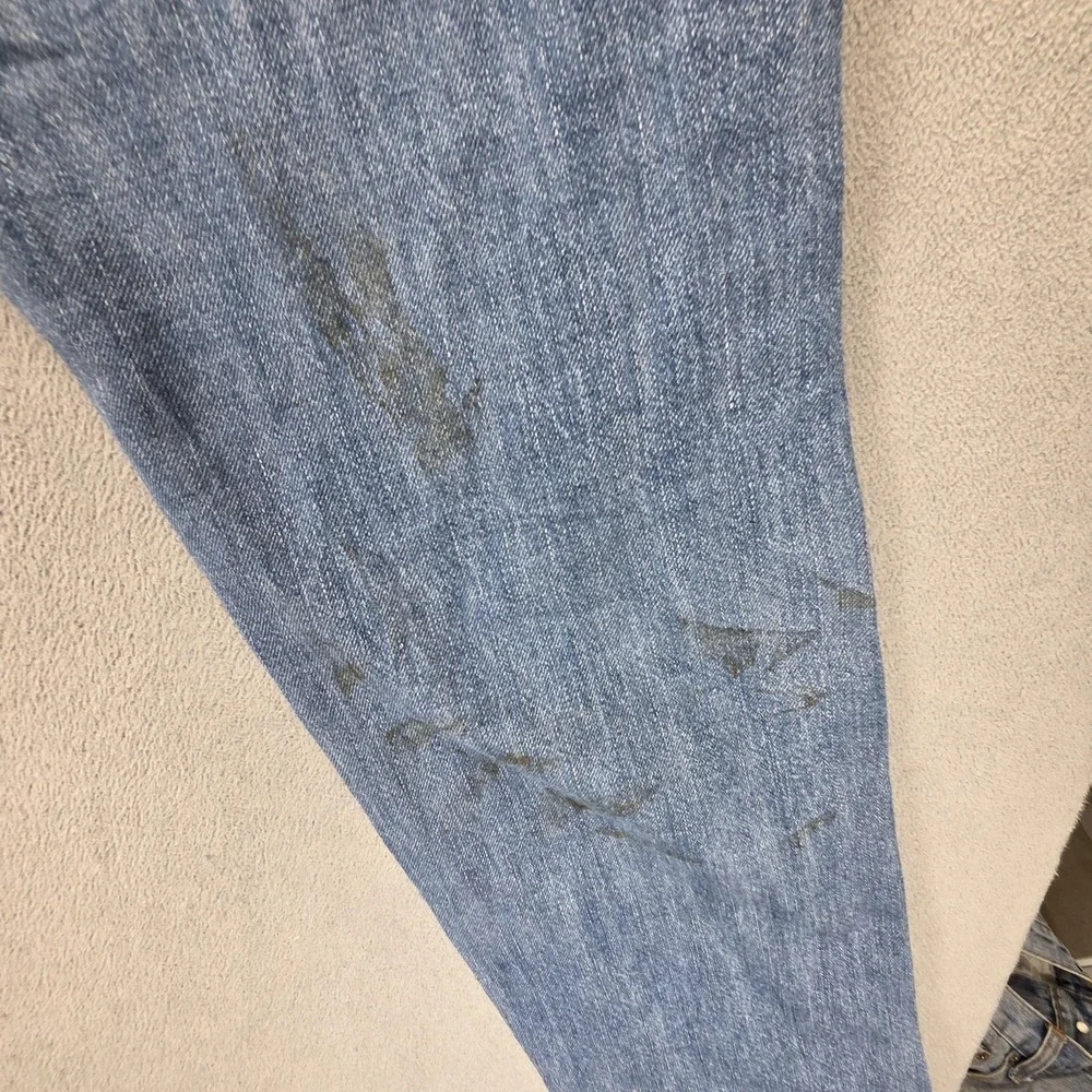 U.S. Polo Assn. Jeans Mens 33x31 Blue Selvedge Slim Whiskers